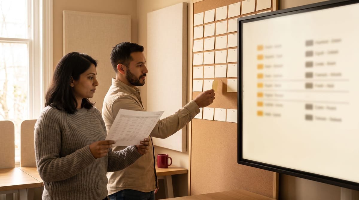 US language diversity field note: A coverage board checked against a buyer’s dated pair list.