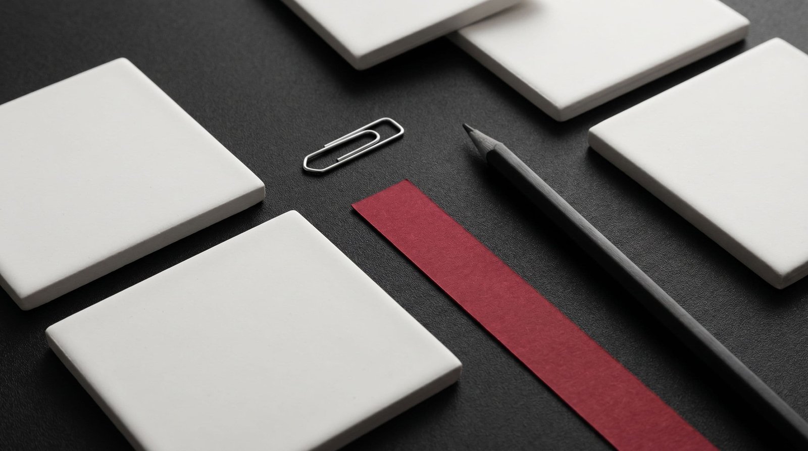 LLM evaluation services buyer guide visual: Blank calibration materials prepared for an LLM evaluation brief.
