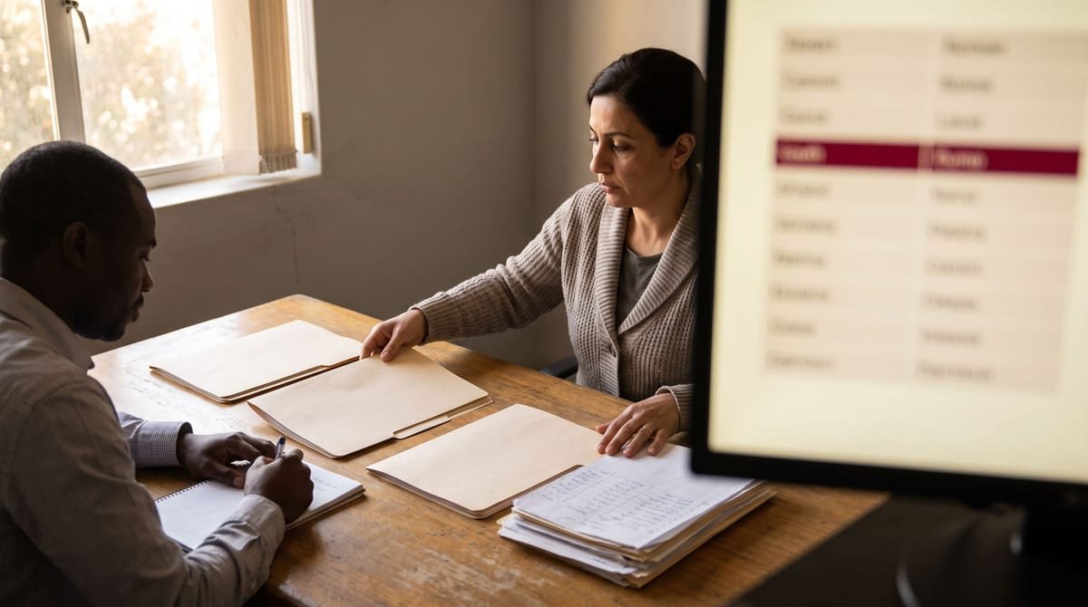 The decision the evidence allows: One supplier folder drawn forward on the strength of a completed claim-and-evidence record.
