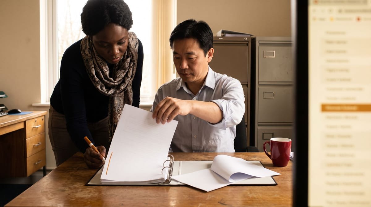 Written back into the guideline: A clarification going back into the guideline binder.