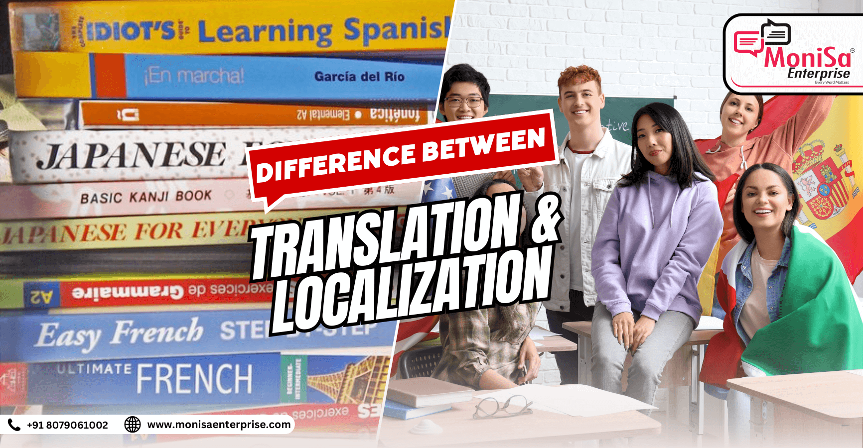 What is the difference between Translation and Localization?